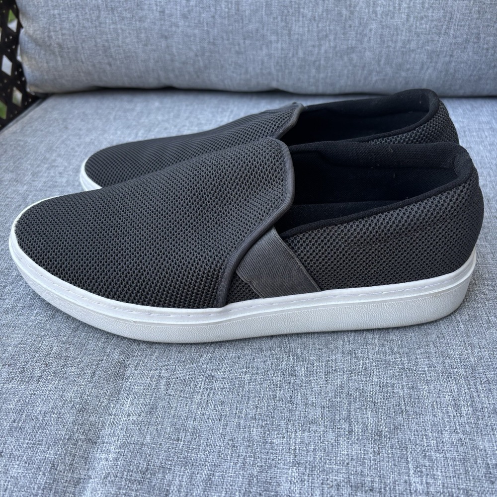 Eileen Fisher Shoes Women 9.5 Pep Slip On Platform Sneaker Graphite Grey Casual